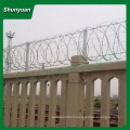 Hot-Ined Galvanized Razor Barbed Wire / Barbed Wire Prix Pell Roll / Barbed Wire For Fence